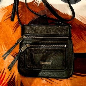 Black Calvin Klein Leather Crossbody